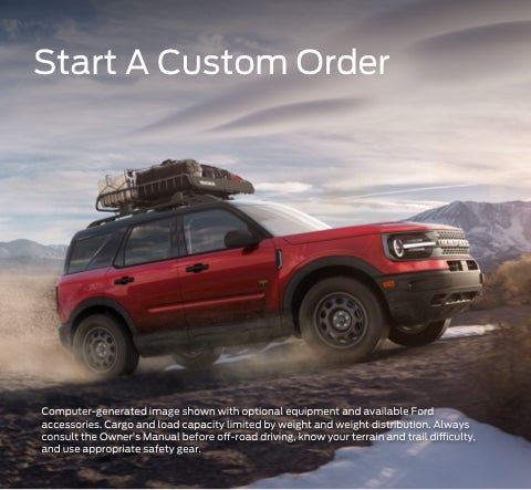 Start a custom order | T and J Ford in Ville Platte LA